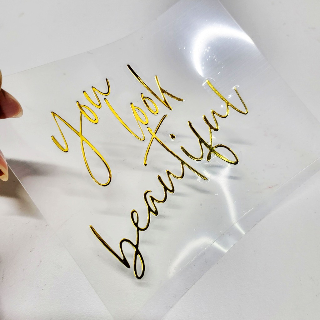 Decal dán kính trang trí no2