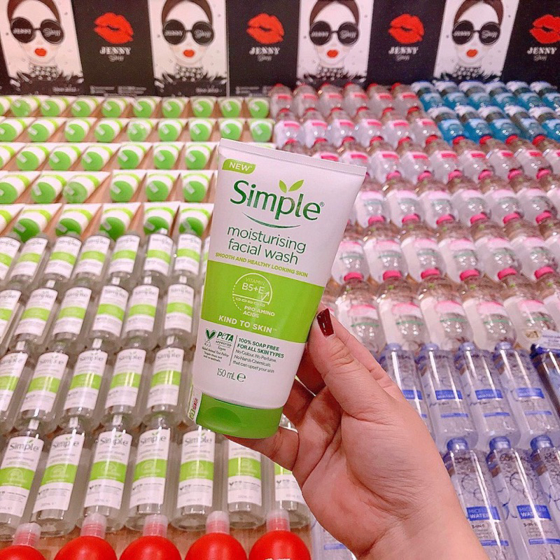 Sữa Rửa Mặt Simple Kind To Skin Refreshing Facial Wash Gel​
