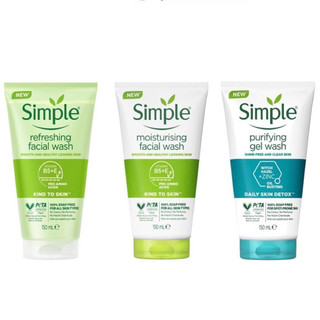 Sữa Rửa Mặt Simple Kind To Skin Refreshing Facial Wash Gel​