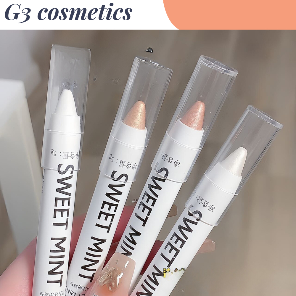 Bút kẻ mắt nhũ SWEET MINT dạng chì màu hotrend makeup cá nhân