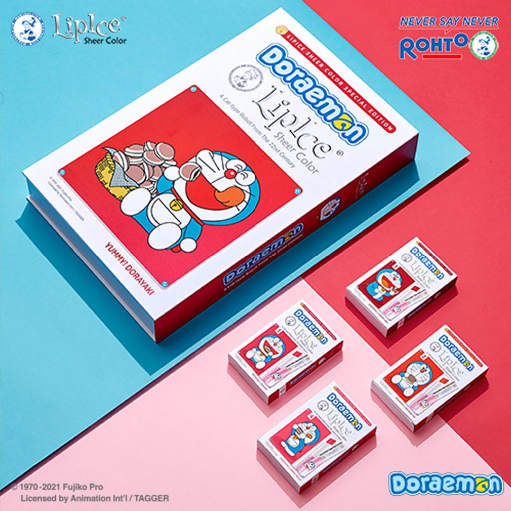 Son Dưỡng Doraemon LipIce Màu Hồng Phấn Hasaki Sản Phẩm Chính Hãng