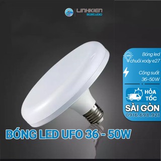 🔥 GIÁ SỈ 🔥 Đèn led UFO 50 W 36 W tiết kiệm điện led tròn hình đĩa bay đuôi vít xoắn E27-DDB