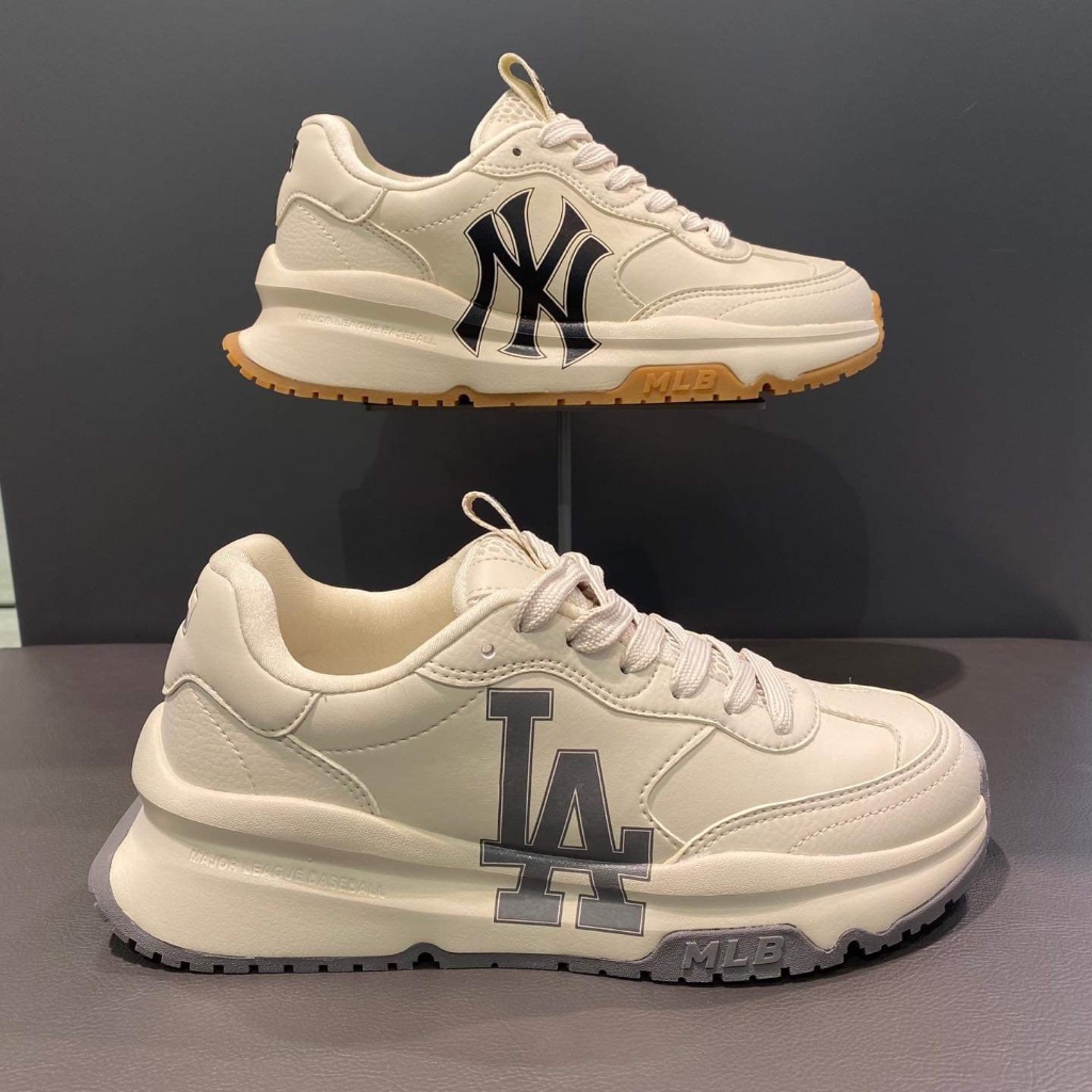 GIÀY MLB RUNNER ĐẾ GUM NÂU & XÁM