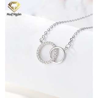 Dây chuyền bạc Ý 925 Huệ Ngân - Vô cực PP1781
