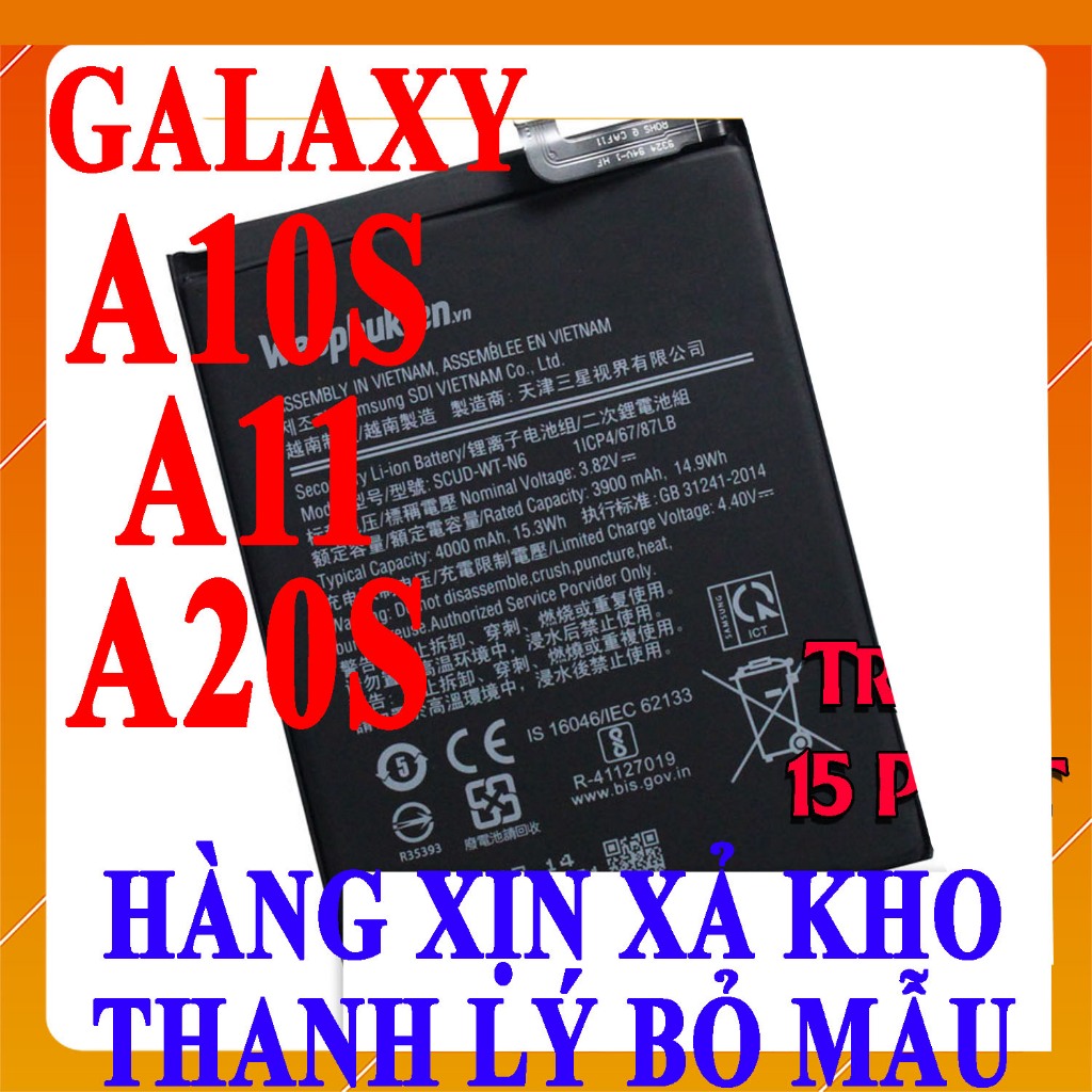 Pin Scud cho Samsung Galaxy A10S/A11/A20S SCUD-WT-N6 - 4000mAh