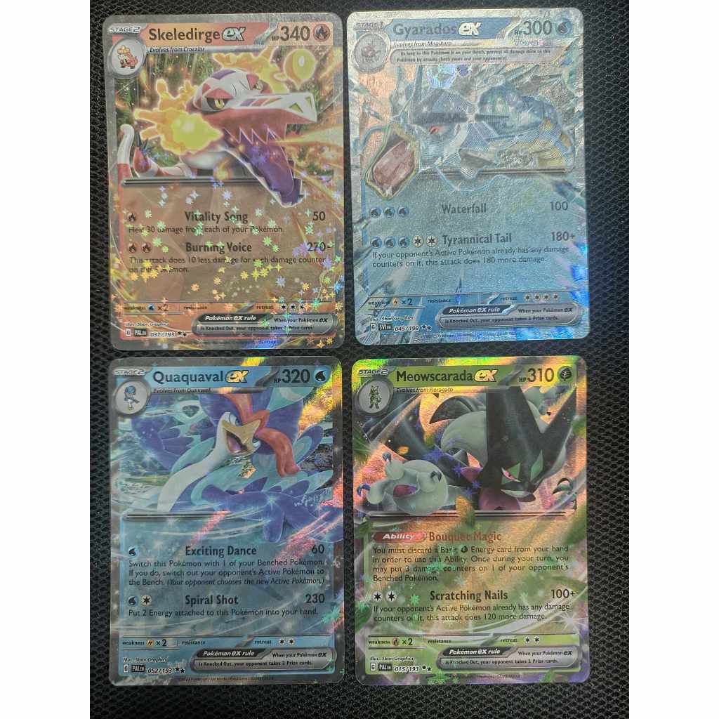 Thẻ hình Pokemon ex Tiếng Anh ngẫu nhiên