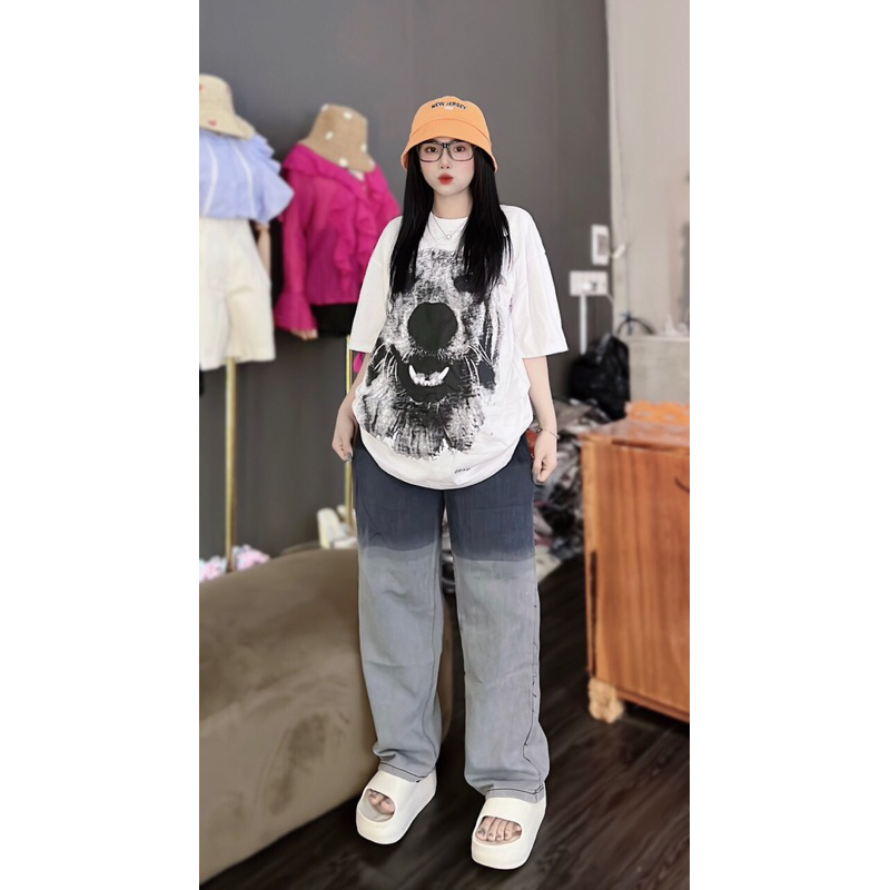 SET JEAN SUÔNG CHÓ SÓI BỤI