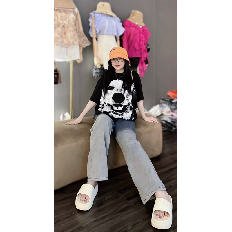 SET JEAN SUÔNG CHÓ SÓI BỤI