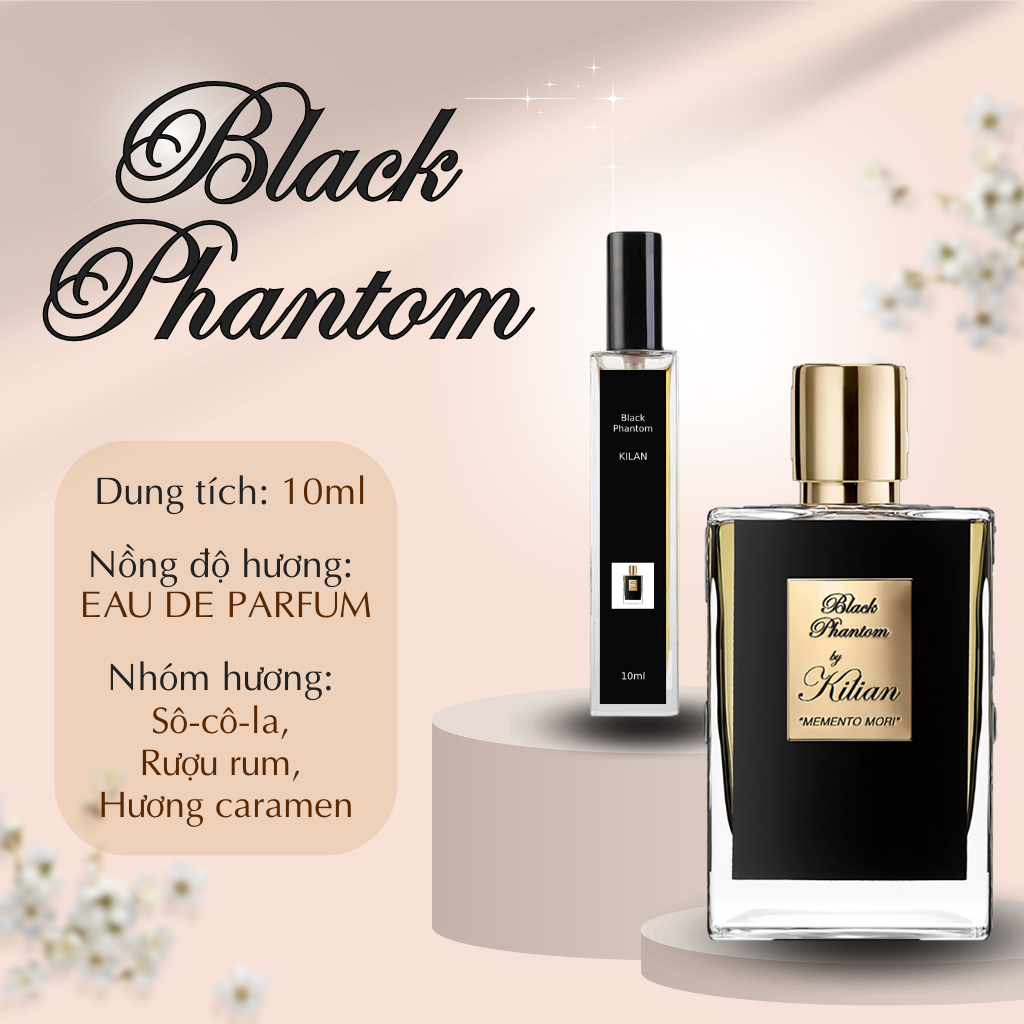 NON Black Phantom nước hoa - Dành cho cả nam và nữ - Bí ẩn, Quyến rũ, Tinh tế