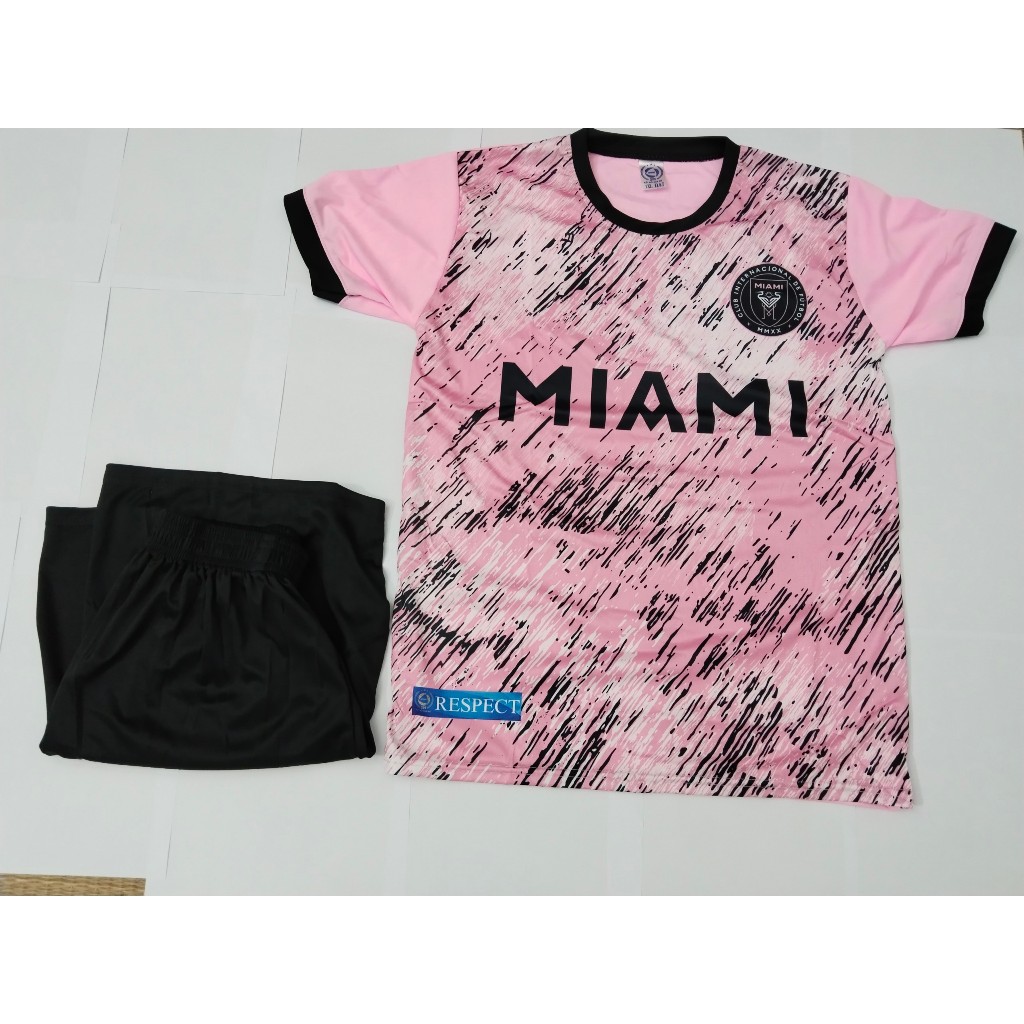 Áo thể thao CLB Miami, chất liệu vãi THUN LẠNH, thoáng mát, thấm hút mồ hôi
