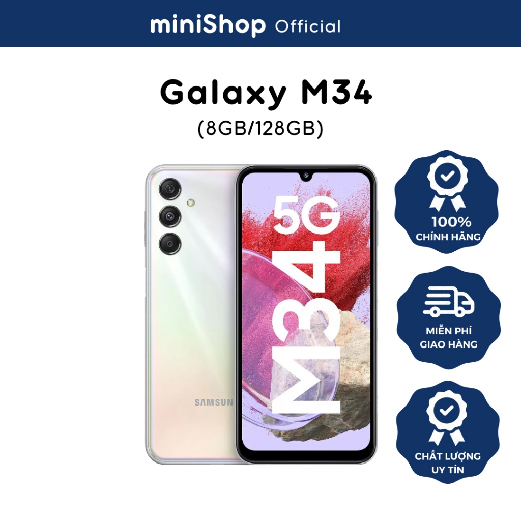 Điện thoại Samsung Galaxy M34 5G