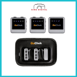 Thiết bị thu âm chuyên nghiệp Gochek tích hợp sử dụng đa thiết bị đa chức năng, Mic thu âm không dây Gochek Ultra Plus