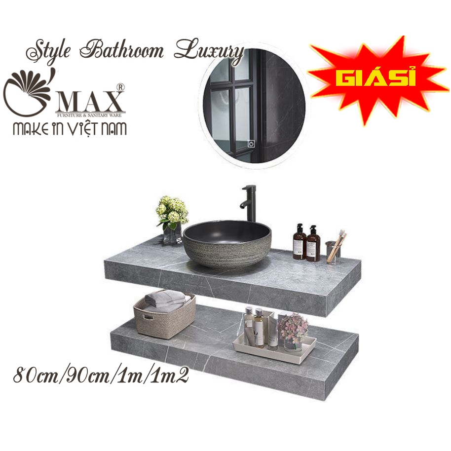 Bàn đá lavabo 1 tầng (ĐÁ ẤN ĐỘ),bàn đá lavabo chậu sứ hoa văn nghệ thuật,mẫu lavabo bàn đá CAO CẤP