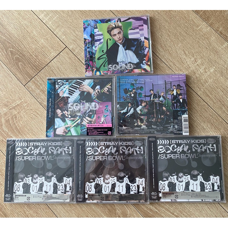 STRAY KIDS JAPANESE ALBUM “The Sound” & “Social Path”