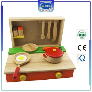 Đồ chơi gỗ Bộ nấu ăn | Winwintoys 65032 | Phát triển trí tưởng tượng và sự khéo léo
