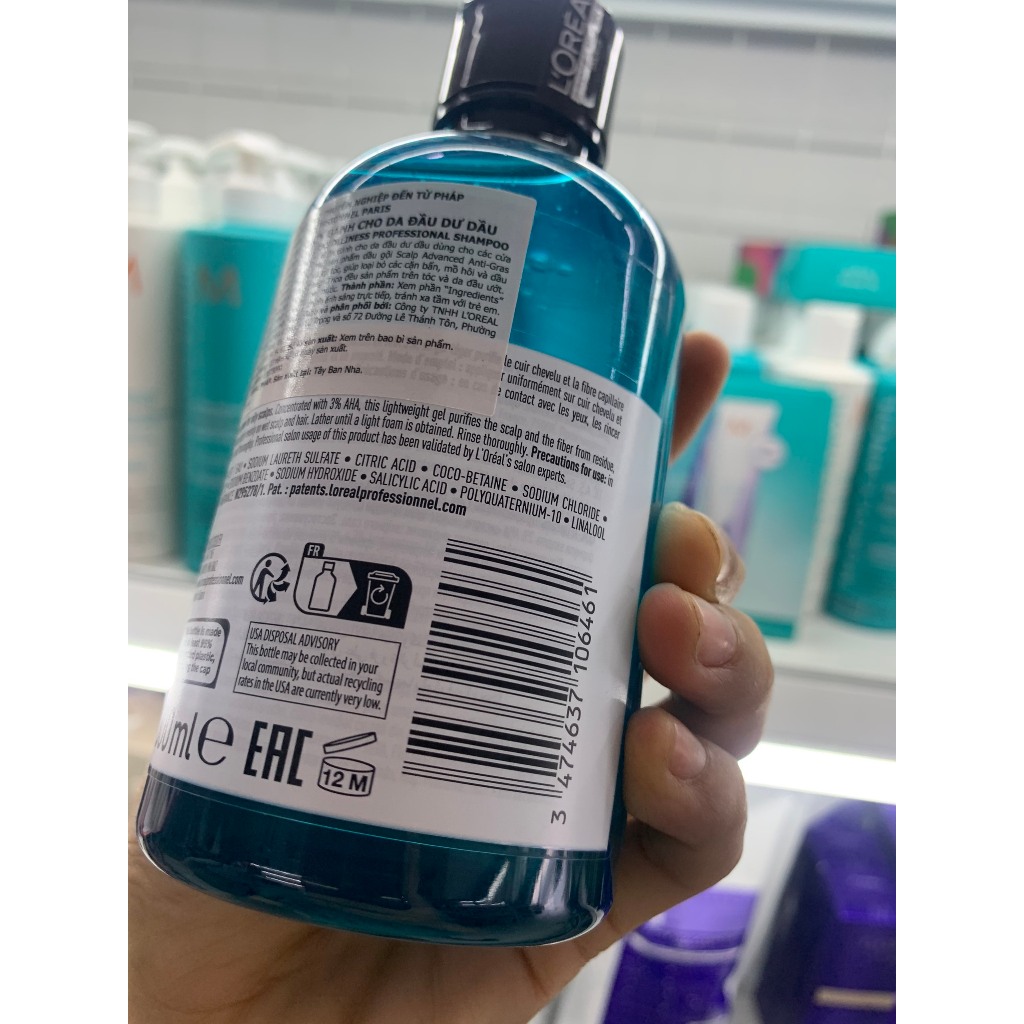 Dầu gội Loreal Chăm Sóc Da Đầu Ngừa Gàu 300ml