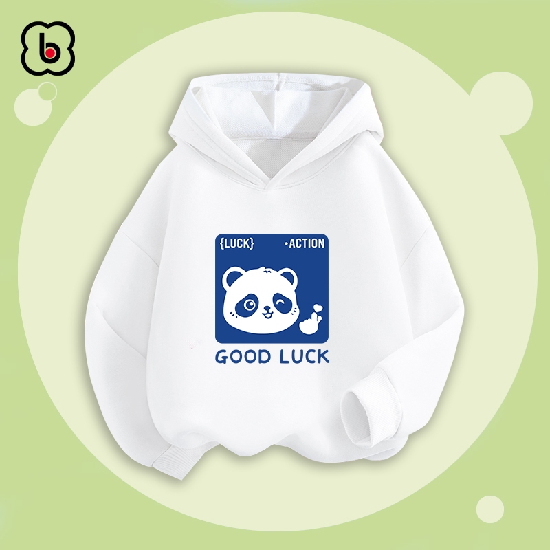 Áo hoodie bé trai BabyloveGO mẫu mới 2024 áo thu đông dài tay cho bé chất nỉ có mũ trùm rộng cho bé