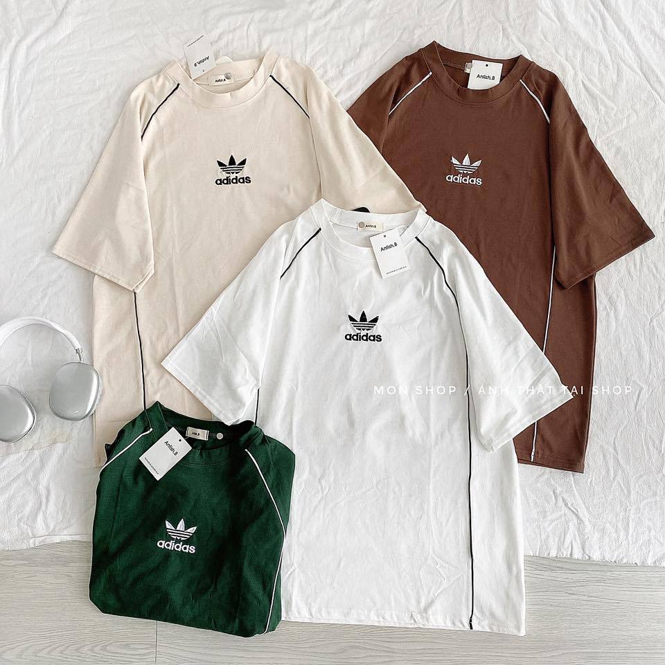 Áo thun viền sọc logo 669599