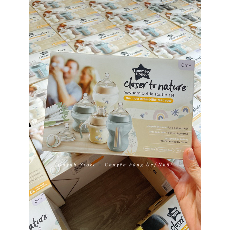 Set bình sữa Tommee Tippee sơ sinh Newborn