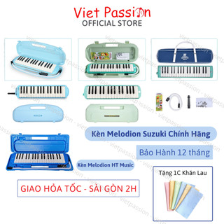 Kèn Phím Suzuki Melodion 32 phím Melodica 37 phím Pianica Hộp Nhựa Cứng Chính Hãng Viet Passion HCM