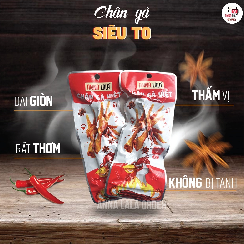Chân gà annalala tứ xuyên siêu thơm ngon Anoza Store