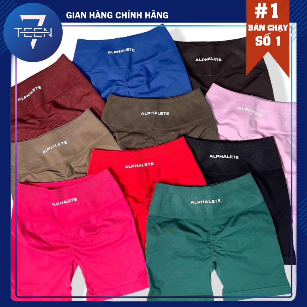Quần Short tập gym siêu tôn vòng 3 ALPHA cao cấp