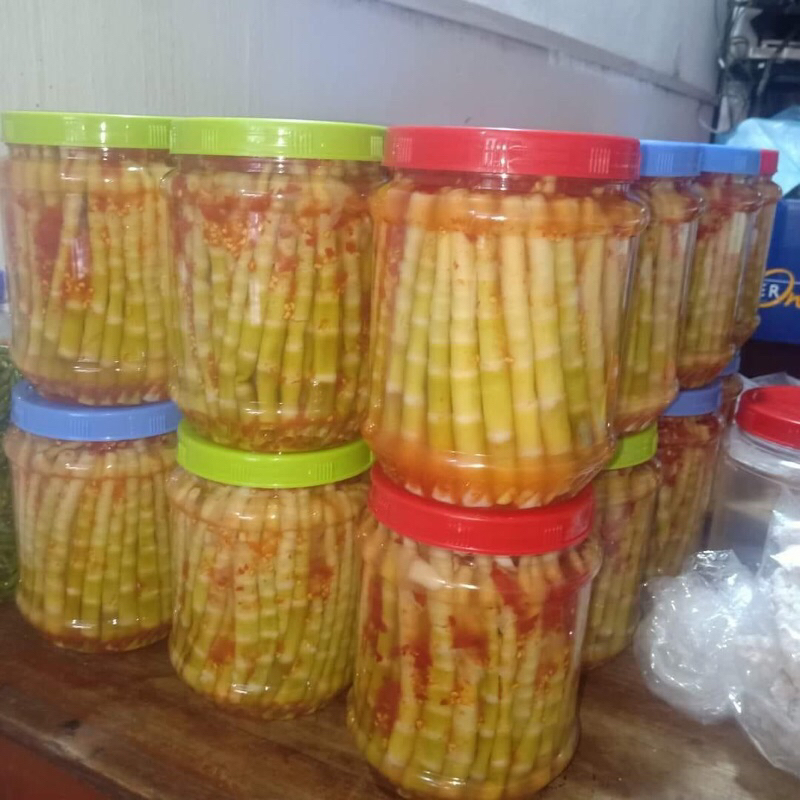 Măng trúc muối chua cay 100k/lọ 1,5kg
