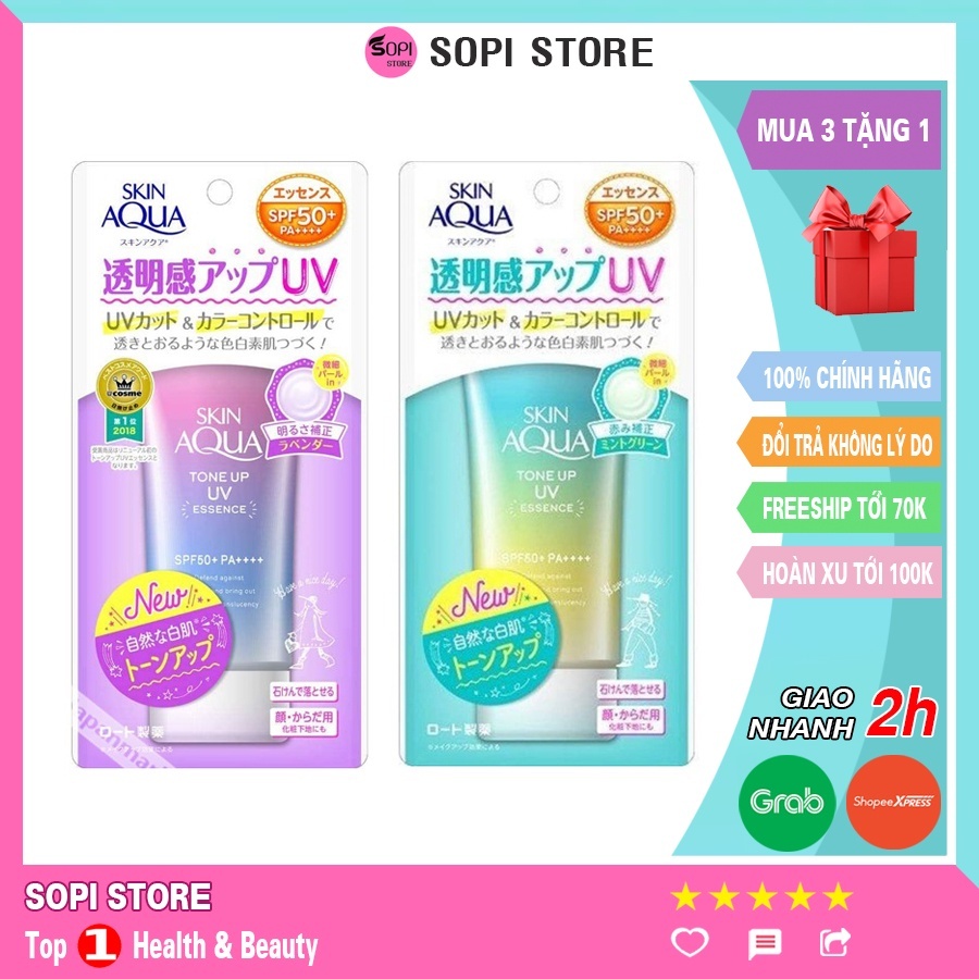 Kem chống nắng skin aqua tone up
