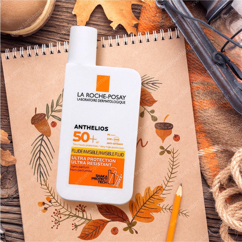 Kem Chống Nắng La Rochee-Posay Anthelioos Invisiblle Fluid Spf 50+