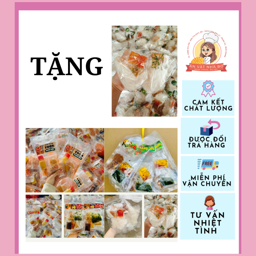 Mua 6 tặng 1|Bánh tráng phơi sương muối nhuyễn hành phi|tóp mỡ|muối béo|siêu ngon|mềm|dẻo