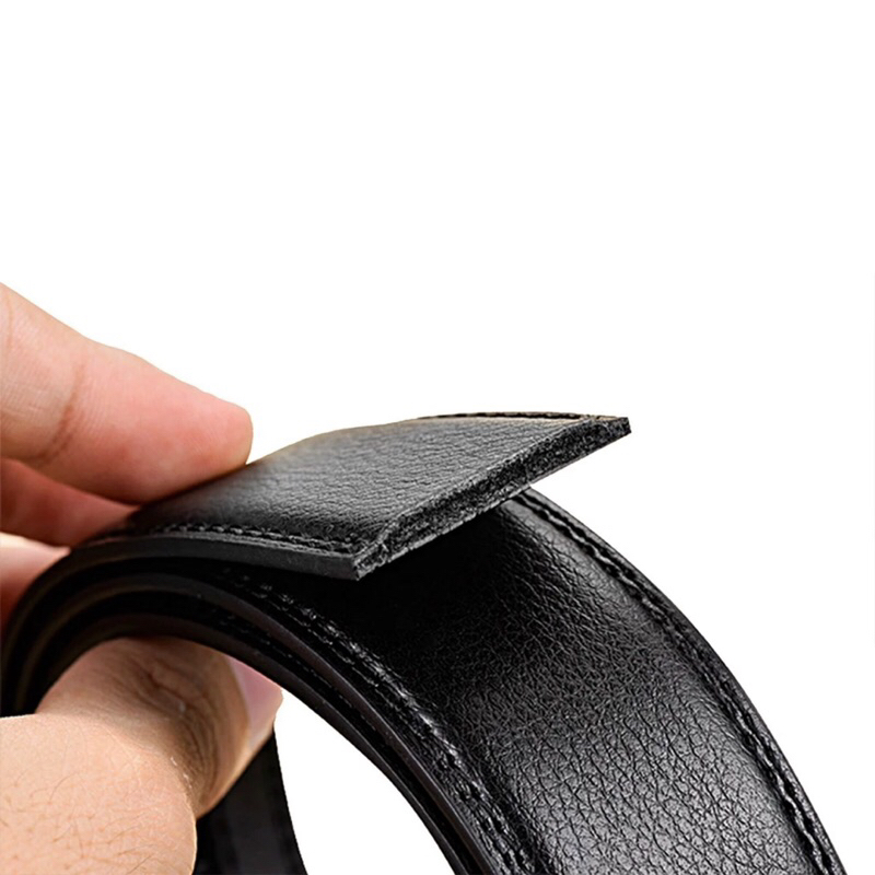 Thắt Lưng Da Nam Cao Cấp,Dây Nịt Da Bò Nhập khẩu không Mặt Khóa Dùng Cho Mặt khoá Tự Động TMVN002 dây lưng rộng 3.5cm