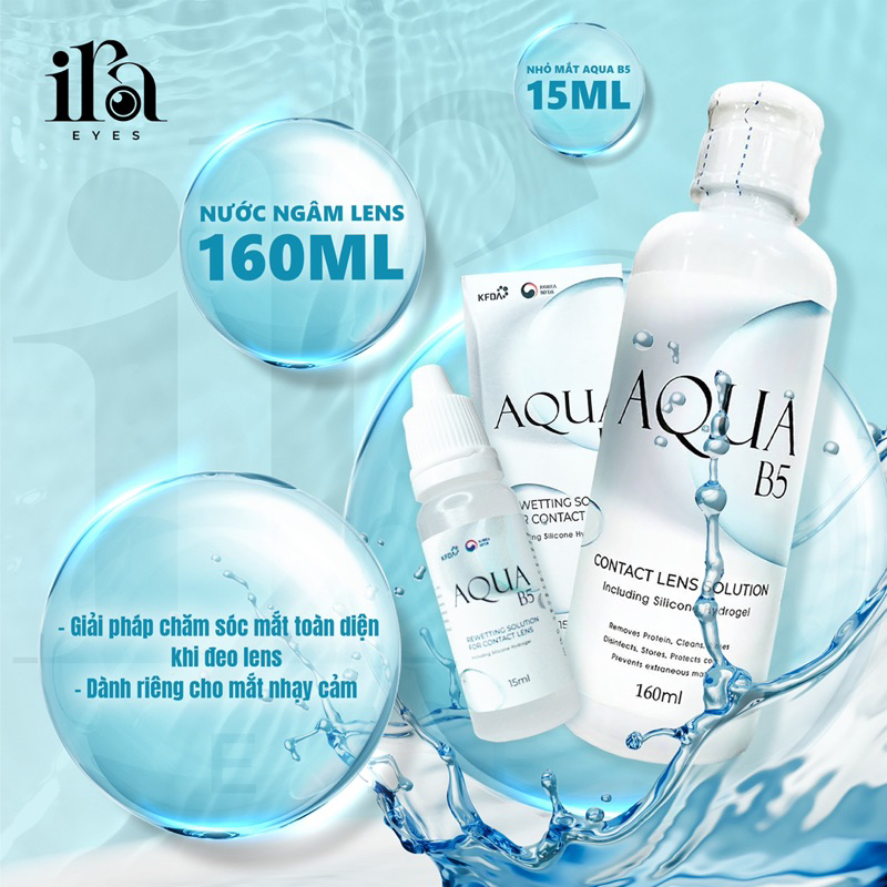 Nước Ngâm Lens B5 Lành Tính Sạch Sâu