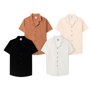 Áo Sơ Mi Nam Dekace Vải Đũi Thoáng Mát Cổ Vest