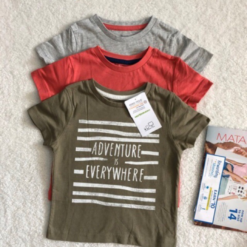 Set 8 áo cotton bé zai auth 1-3T