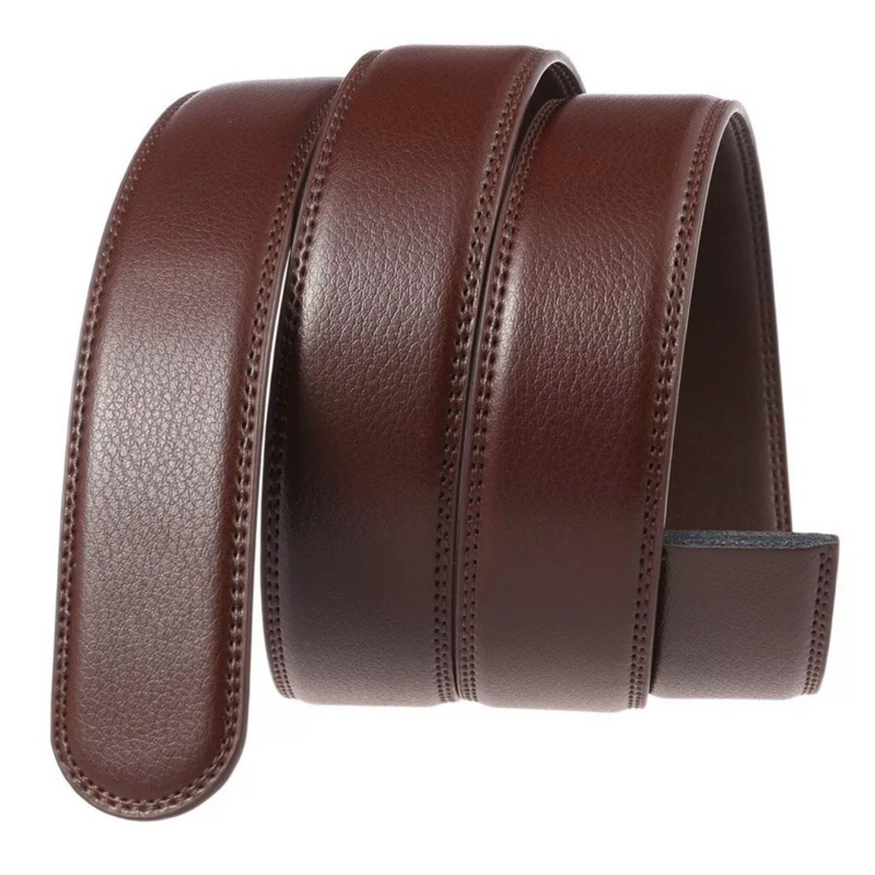 Thắt Lưng Da Nam Cao Cấp,Dây Nịt Da Bò Nhập khẩu không Mặt Khóa Dùng Cho Mặt khoá Tự Động TMVN002 dây lưng rộng 3.5cm