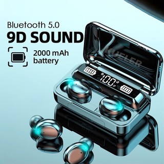 Tai nghe Bluetooth TWS F9-5 bản Quốc tế True Wireless không dây nút cảm ứng chống nước , âm thanh cực hay HOT