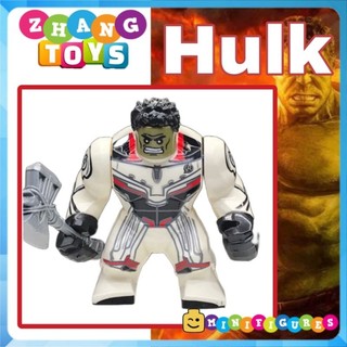 Đồ chơi Xếp hình Hulk The Avengers : Endgame Bigfigures Minifigures POGO PG863 PG8253