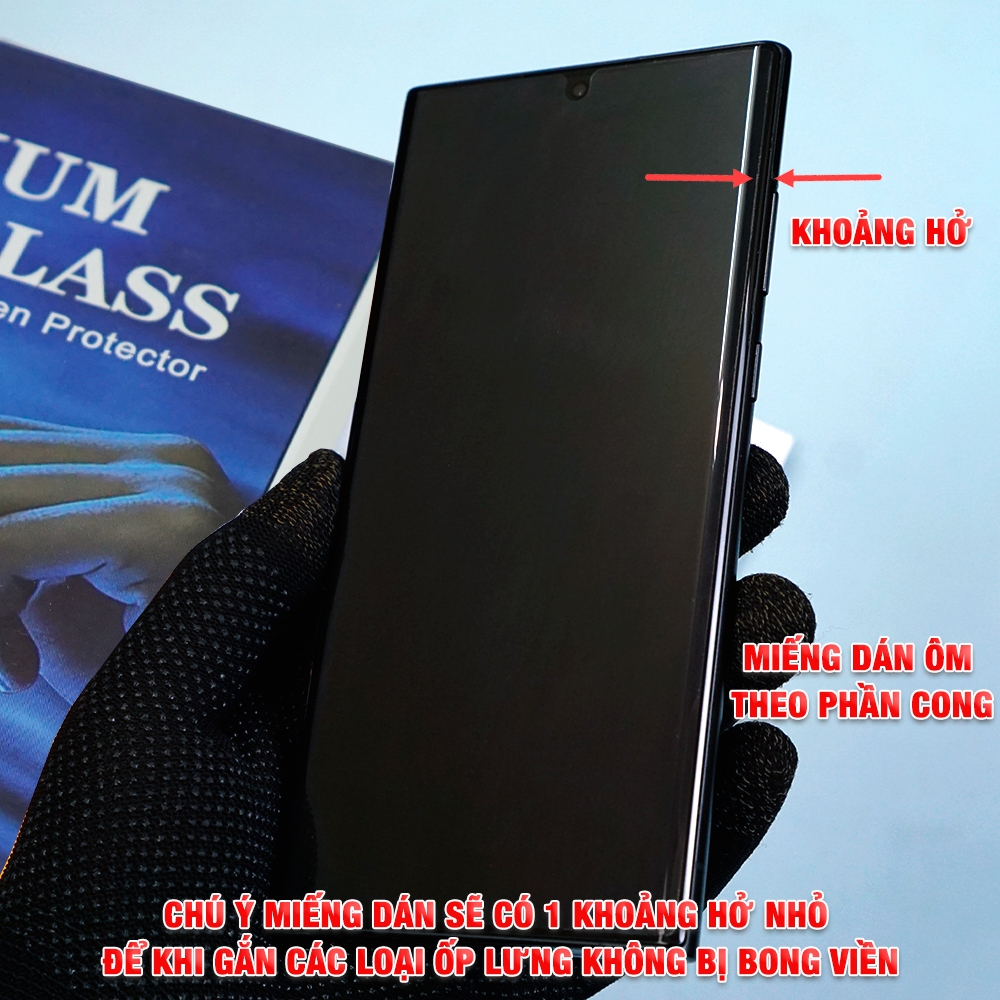 Dán màn hình Samsung Note 20 Ultra PPF UV Bestsuit nhận vân tay full màn - Dán màn hình Samsung Galaxy Note 20 Ultra