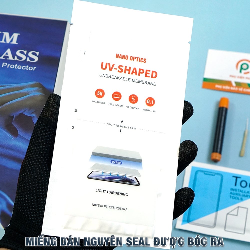 Dán màn hình Samsung Note 20 Ultra PPF UV Bestsuit nhận vân tay full màn - Dán màn hình Samsung Galaxy Note 20 Ultra