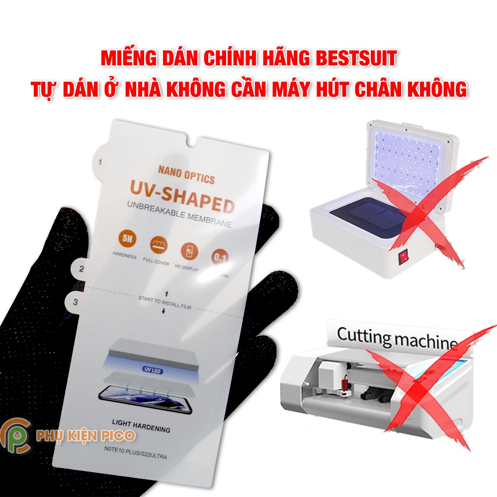 Dán màn hình Samsung Note 20 Ultra PPF UV Bestsuit nhận vân tay full màn - Dán màn hình Samsung Galaxy Note 20 Ultra