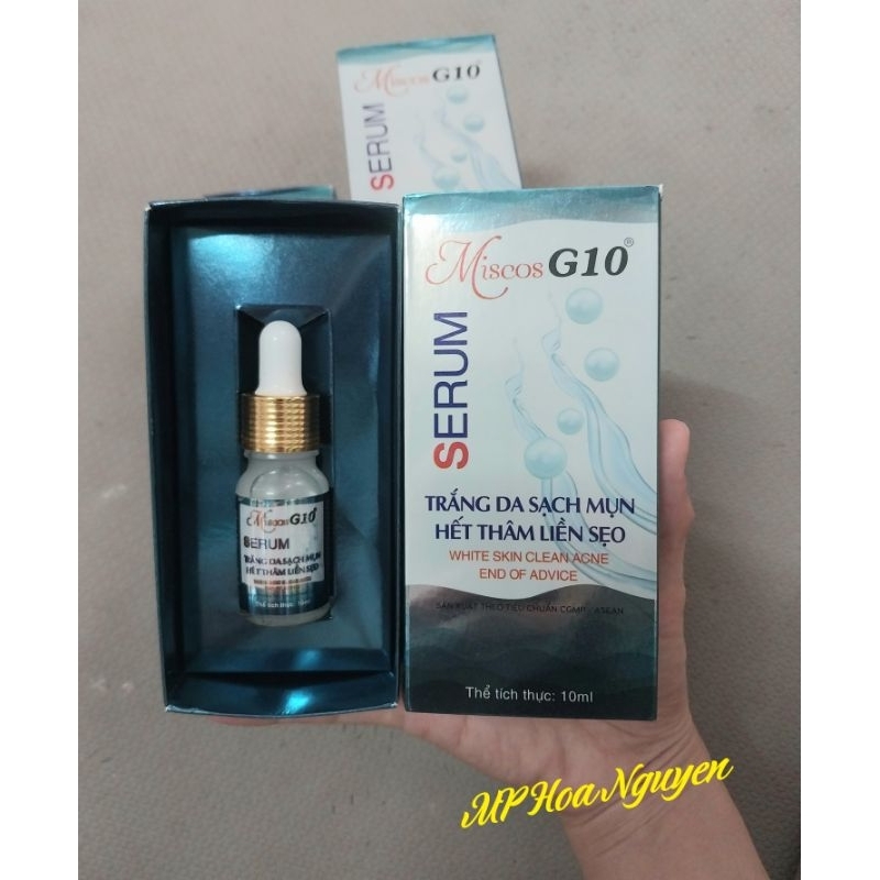 SERUM MỤN , THÂM, LIỀN SẸO MISCOS G10