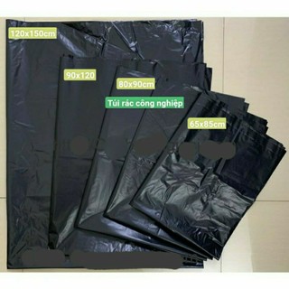 Túi rác công nghiệp, túi đen 43x53,53x63, 65x85, 80x90, 70x110 90x120 , 120x150 xuất hóa đơn vat