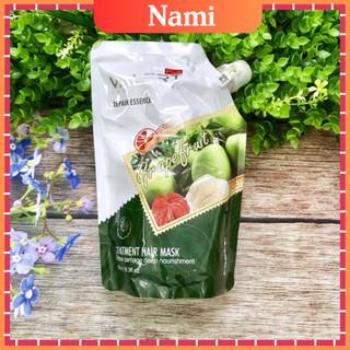 Hấp ủ phục hồi bưởi grapefruit valer siêu mềm mượt ngăn rụng tóc dạng túi 500ml hàng chính hãng
