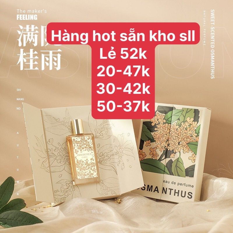 NƯỚC HOA OSMAN-THUS CHUẨN HÃNG XỊN XÒ