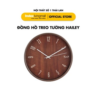 Đồng hồ treo tường trang trí nghệ thuật hailey kích thước 30 x 4,3 x 30 cm | index living mall