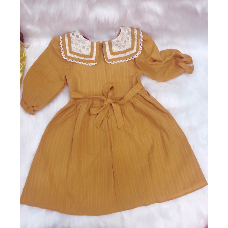 Váy công chúa tay phồng dài tay 8-30kg, đầm thiết kế bé gái cao cấp