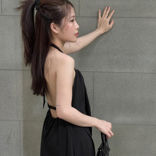 DRESS S01 - ĐẦM HỞ LƯNG CỘT DÂY