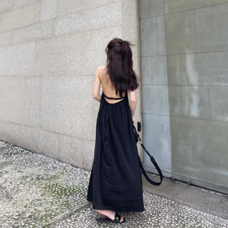 Dress s01 - đầm hở lưng cột dây