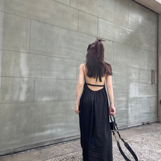 DRESS S01 - ĐẦM HỞ LƯNG CỘT DÂY
