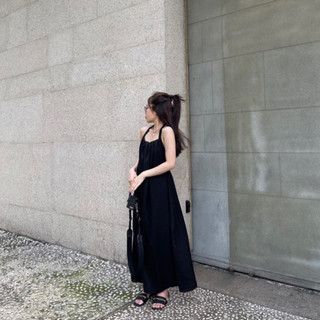 DRESS S01 - ĐẦM HỞ LƯNG CỘT DÂY